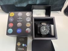Omega X Swatch Moonswatch Mission To Mercury Watch -Authentic- With Receipt