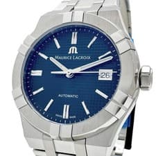 MAURICE LACROIX  AT6007-ss002 Unused Icon, Skeleton Back Watches Stainless S...