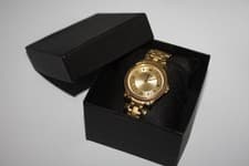 Tissot Round Date Gold Roman Dial Mens Wristwatch Timepiece Authentic