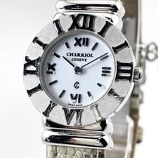 CHARRIOL Working Silver 925 Saint-Tropez Watch Women's ,19960