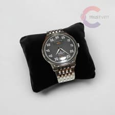 Junghans 027/4722.45 Meister Driver Day Date Automatic Men's Watch Silver Dial