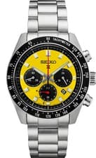 Seiko Prospex Speedtimer Solar Chronograph Yellow Men's Watch - SSC929