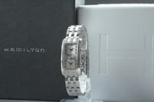 [Near MINT w/Box] HAMILTON American Traveler 6273 Silver Dial Quartz Men's Watch