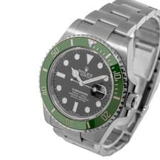 Rolex Submariner "Green Kermit" MK2 41mm Steel Black Dial Green Bezel 126610LV
