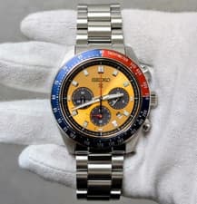 Seiko Prospex Speedtimer SBDL117 "Pogue" Panda Dial Solar New Full Set Men Watch