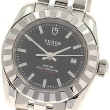 TUDOR Classic Date 22010 black Dial Automatic Ladies Watch_952738