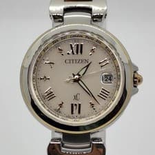 CITIZEN CROSSY EC1034-59W Ladies with warranty card Excellent From JPN