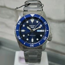 Seiko 5 Sports SBSA299 (SRPL77) Diver "SKX Mid-Size" Blue Dial 38mm Men's Watch