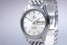 1984 Near MINT OMEGA Seamaster 34mm 166.0279 Automatic Silver Dial Men's Vintage