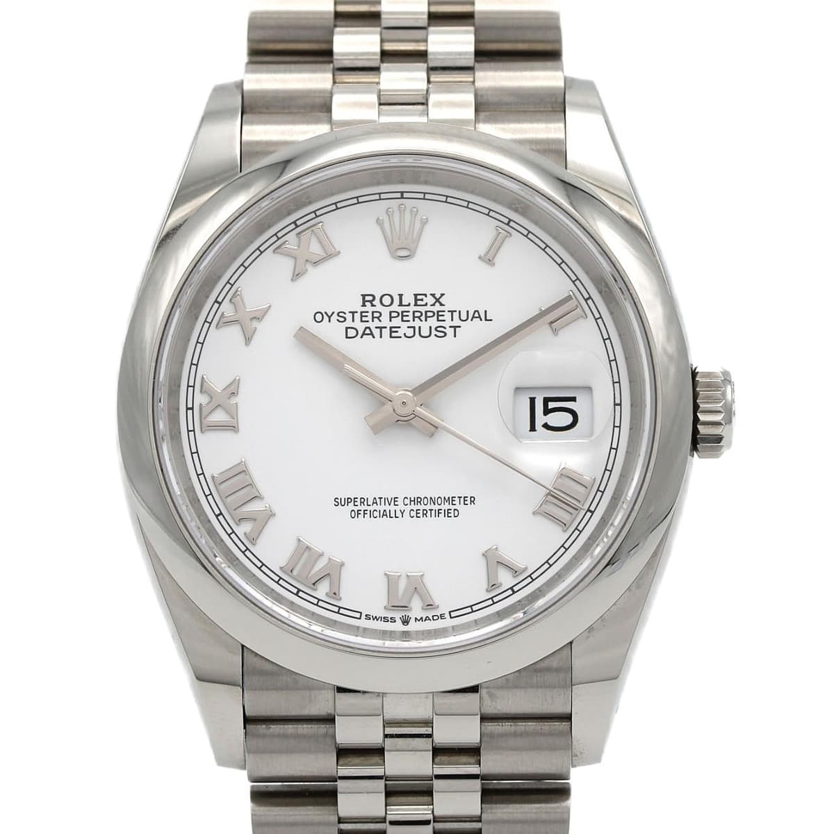 Authentic Rolex Datejust 126200・5 Stainless Steel Mechanical Automatic Ran...