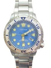 Citizen Digital Quartz Watch IDG SLV SS E168 A14ST0C Mens Wristwatch