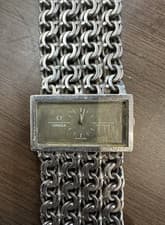 Rare OMEGA De Ville Andrew Grima Ref 8270 Sterling Silver Bracelet Watch Working