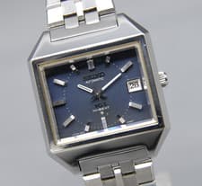 JAN 2026 OH [N MINT] Vintage KING SEIKO 5625-5060 KS 35mm Navy Date AT Men Watch