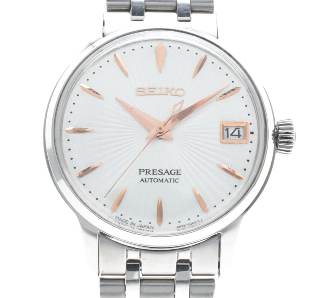 SEIKO Presage 4R35-02T0 Basic Line SRRY025 Automatic Men's Watch Date