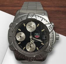 Tag Heuer Diver 200m 740.306 Chronograph Automatic Watch Men's from JP