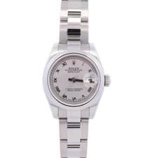 Rolex Datejust 26mm Silver Dial Watch Ref# 179160
