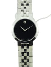 MOVADO Faceto Black Dial Women's Watch - 50% OFF RETAIL PRICE