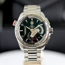 Tag Heuer Grand Carrera Calibre 36 CAV5115.BA0902 Steel 43mm Watch New Old Stock