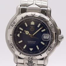 Tag Heuer WH1115-K1 UH0343 Mens Quartz Working Vintage Dress Watch Authentic