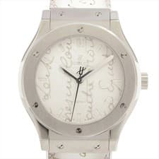 Hublot Classic Fusion Berluti Scrit flat bianco 511.NE.050W.VR.JBER19 TI SS × le