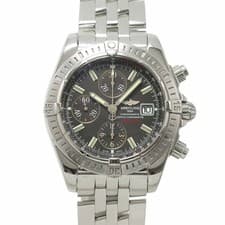 BREITLING Chronomat Evolution A13356 Chronograph Gray Dial Mens Watch 90321439