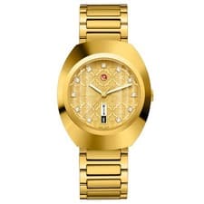 Rado DiaStar Original 38mm Yellow Gold Dial Men's Watch R12161263