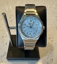 Christopher Ward The Twelve 40mm Glacier Blue Auto Stainless Steel Bracelet