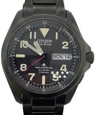 CITIZEN Quartz Wristwatch Analog BLK BLK H100 R014749