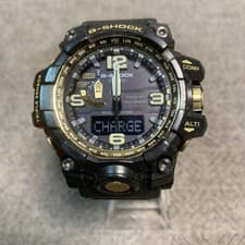CASIO G-SHOCK GWG-1000GB-1AJF Mudmaster Black x Gold Tested Japan Used F/S