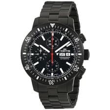 Fortis B-42 Cosmonauts Monolith Chronograph Automatic Black PVD - 638.18.31M -