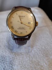 TISSOT LE LOCLE AUTOMATIC T006407B POWERMATIC 80 GENTS CLASSIC DRESS WATCH