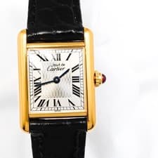CARTIER Mast Tank SM 150th Anniversary Limited Edition Gold Women Watches Watch