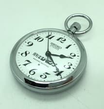 [w2370] SEIKO Pocket watch Monthly Shonen Jump Prize 6110-0010 Manual 21J EX