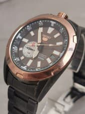Seiko Unicorn black PVD spacewalk automatic watch RARE 50th anniversary SSA174