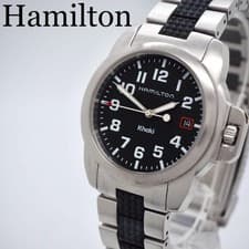 Hamilton Khaki Action Mens Watch 40mm Stainless Steel Band wrist 18cm