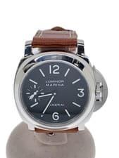 PANERAI Men's Watch Manual Analog Leather BRW PAM00111 External Belt Used