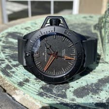 Hamilton Khaki Navy Frogman Automatic 300m Black PVD Dive Watch 46mm