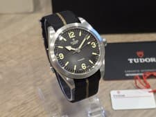Tudor Heritage Ranger 39mm M79950-0001 Watch Black Dial Full Set 2022 Nylon