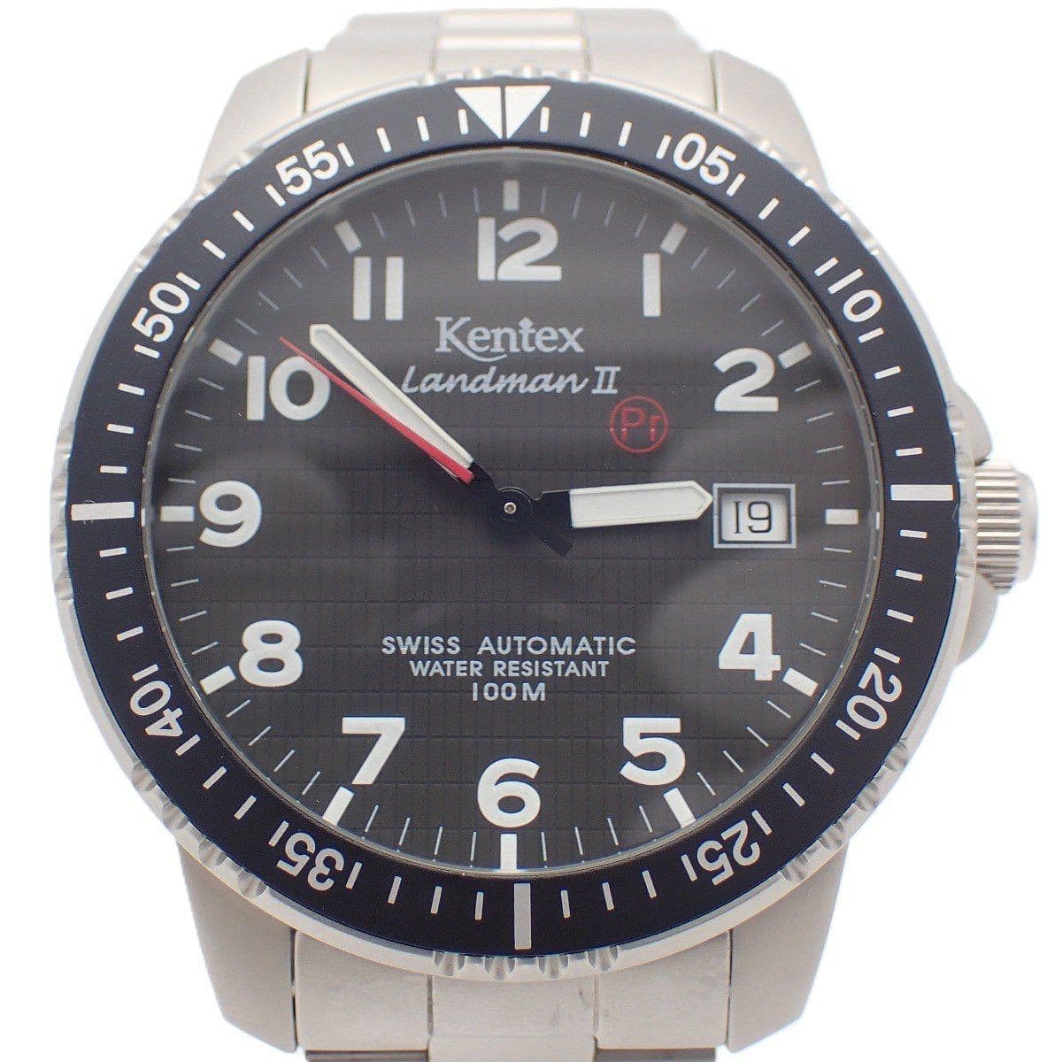 Kentex Landman 2 200 Men's Automatic Steel Watch 100M Water Resistant