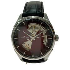 HAMILTON Hamilton Men s Watch Automatic Jazzmaster Open Heart Skeleton Back H326