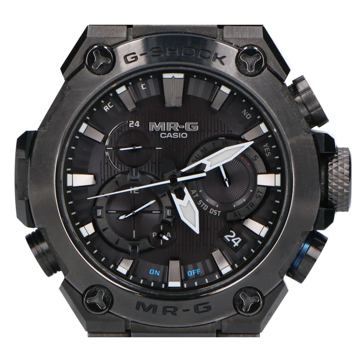 G-Shock MRG-B2000B-1A1JR Tough Solar Radio Controlled Watch, Black