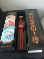 Rare Limited Edition RED Watch, Unused, Seven Lucky Gods Ebisu G-7900SLG-4JR