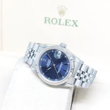 Rolex 31mm Oyster Perpetual Blue Sticks Dial Datejust REF: 68274 (N Series)