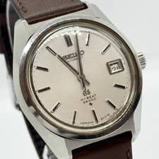 SEIKO Watch Hi-Beat 36000 Grand Seiko 6145-8000 Brown Automatic Leather Men's