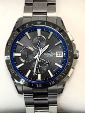 CASIO OCEANUS OCW-T3000A-1AJF Bluetooth Solar Radio Titanium Max 18cm