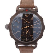 Bell & Ross Vintage WW2 Regulateur Heritage 49mm  Black Dial Watch Ref#
