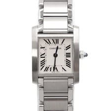 Cartier Tank Francaise Small Steel Quartz Women's Watch W51008Q3 155098438
