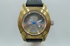 PIOTR CH THUNDER BRONZE DIVER 45MM RARE 100M SANDWICH STEEL DIAL SEIKO NH35