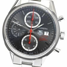 Item with Issues TAG HEUER CV201M Carrera Tachymeter Lewis Hamilton Limited Edit