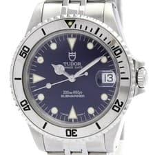 TUDOR Rolex Submarina Steel Automatic Mens Watch 75190 Polished BF590400